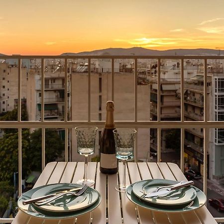 Blue And White Apartment Vipgreece Афины Экстерьер фото